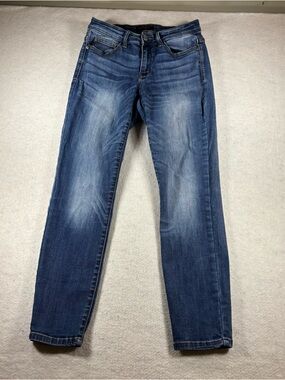 Judy Blue Mid-Rise Faded Skinny Jeans Size 5/27